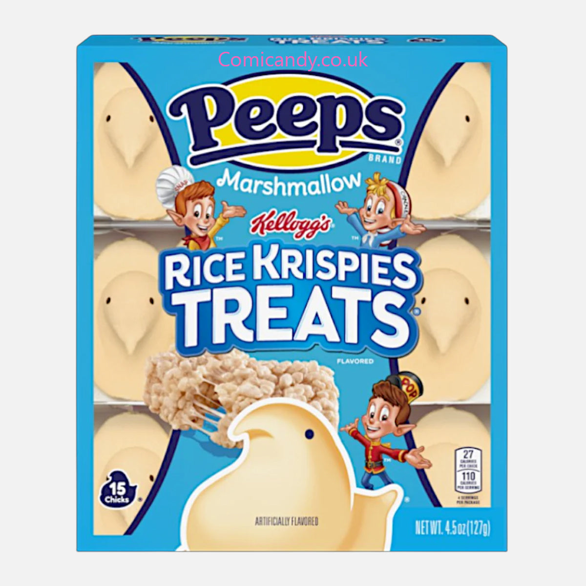 Peeps Marshmellow Rice Krispies Treats 15 pack (127g)