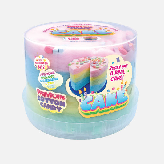 Party Puffs Cotton Candy Full Size Cake