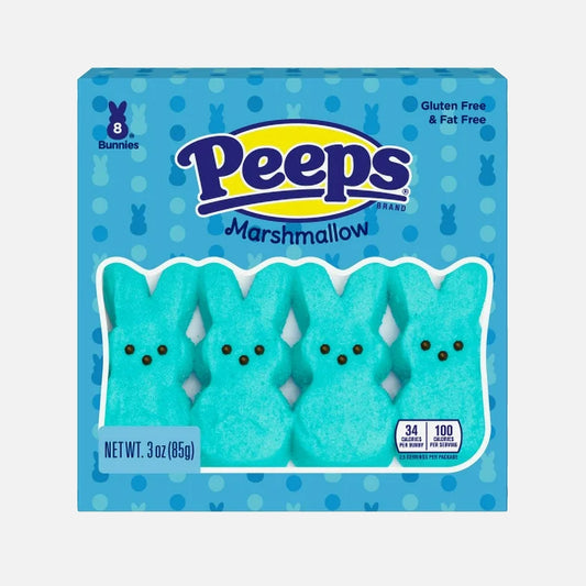 Peeps Marshmellow Blue Bunnies 8 pack (85g)