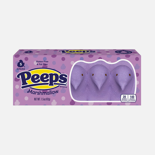 Peeps Marshmellow Purple 5 Chicks (42g)