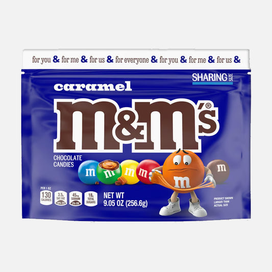 M & M's Caramel Share Size Bag 256.6g