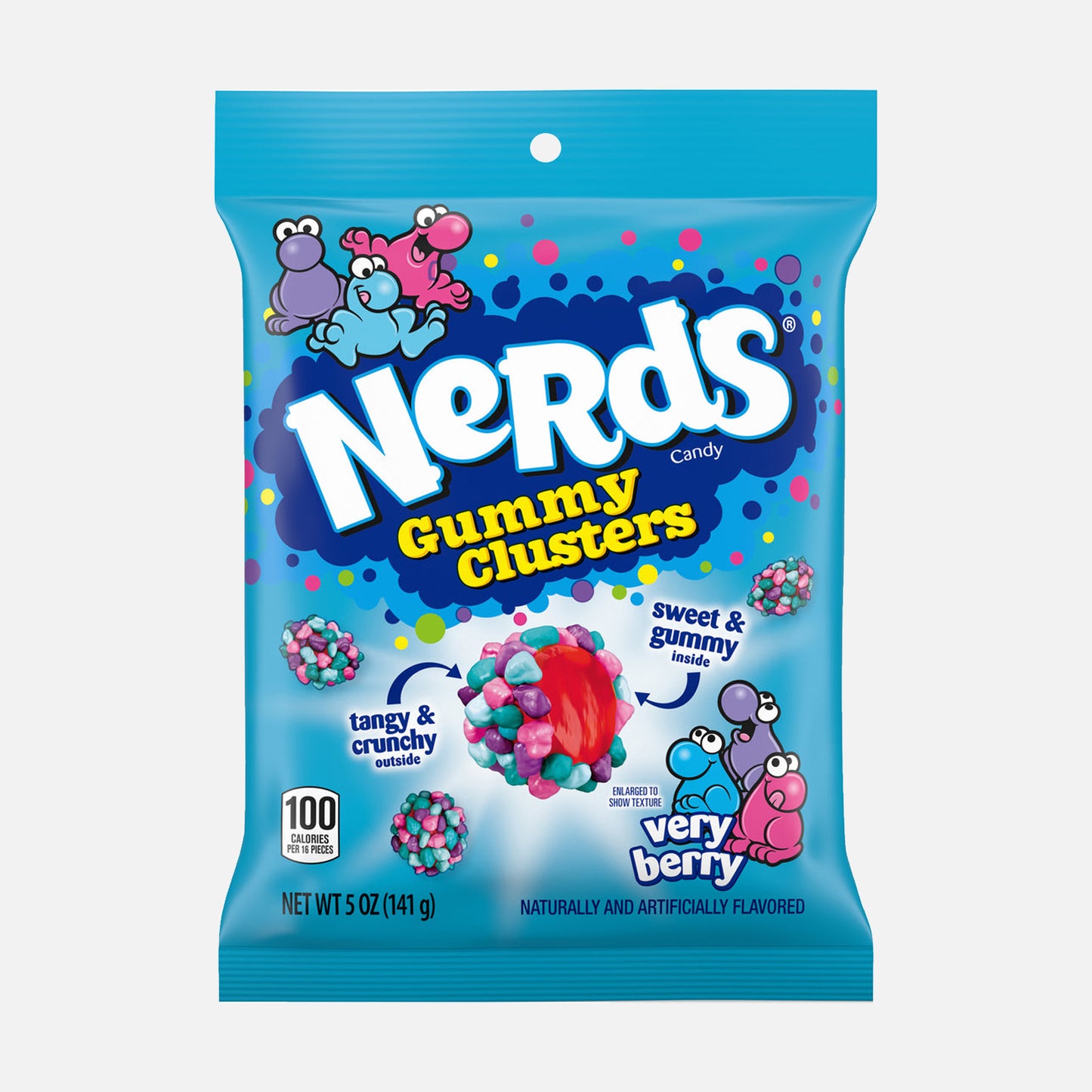 Nerds Gummy Clusters - Very Berry 141g