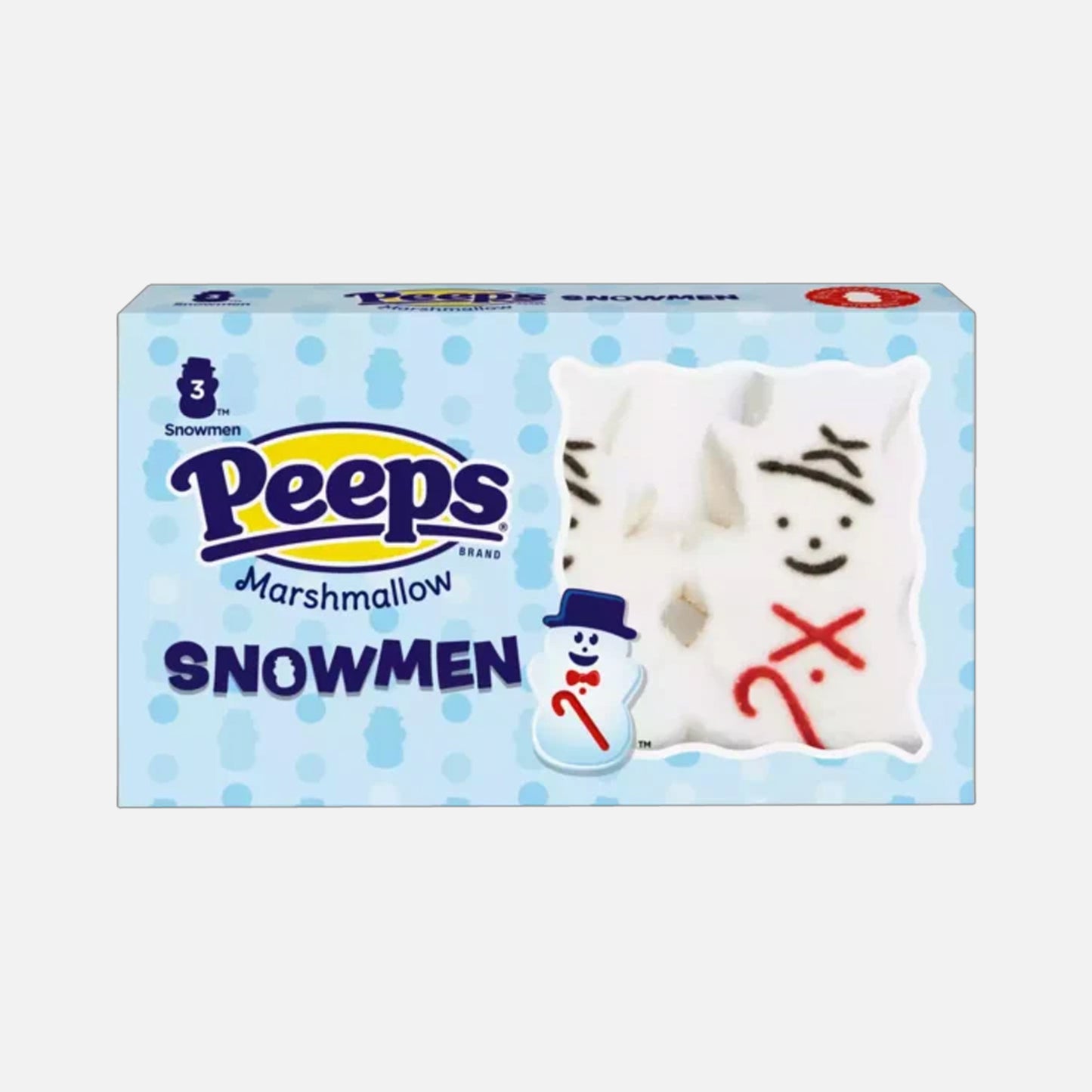 Peeps Marshmellow Snowmen x 3 Pack 42g