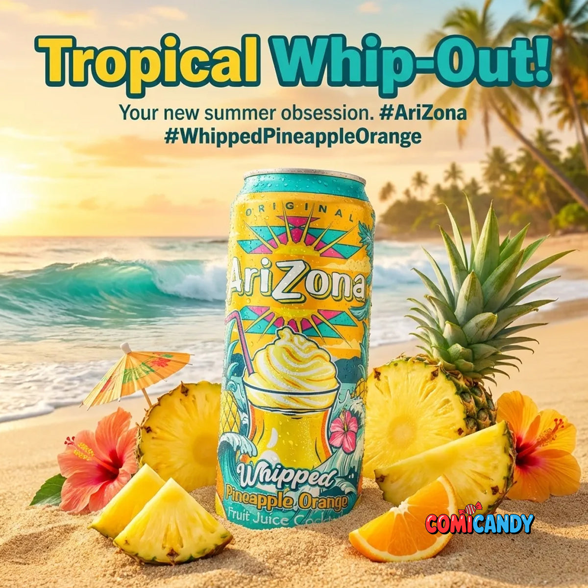 Arizona Whipped Pineapple Orange (650ml)