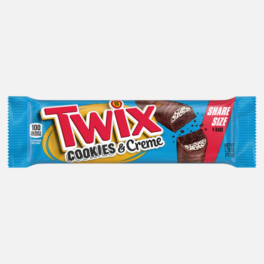 Twix Cookies And Cream Share Size Chocolate Bar